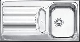 Edelstahl- Einbauspüle TIPO 5 S